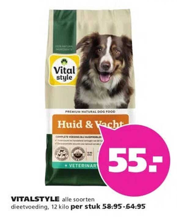 VITALSTYLE alle soorten dieetvoeding, 12 kilo per stuk