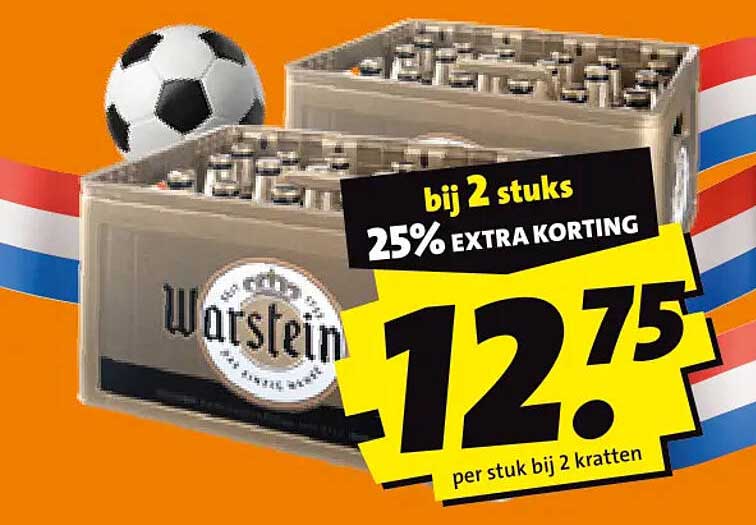 Warsteiner bij 2 stuks 25% EXTRA KORTING