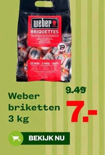 Weber briketten 3 kg