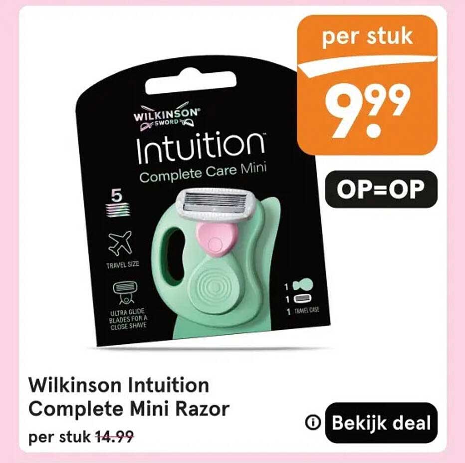 Wilkinson Intuition Complete Mini Razor