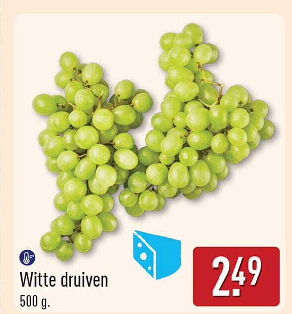 Witte druiven 500 g.
