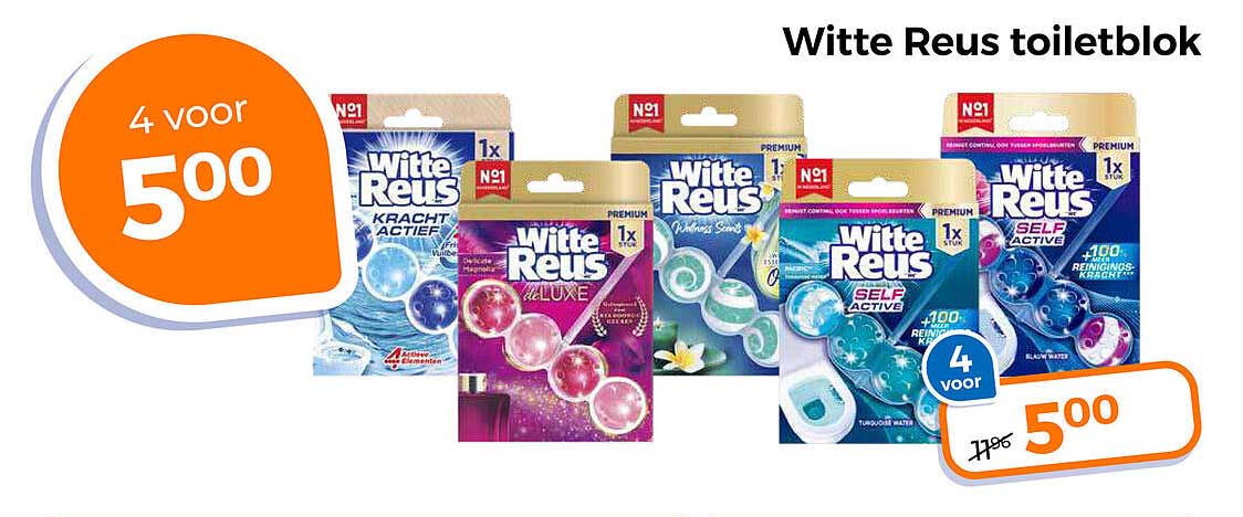 Witte Reus toiletblok