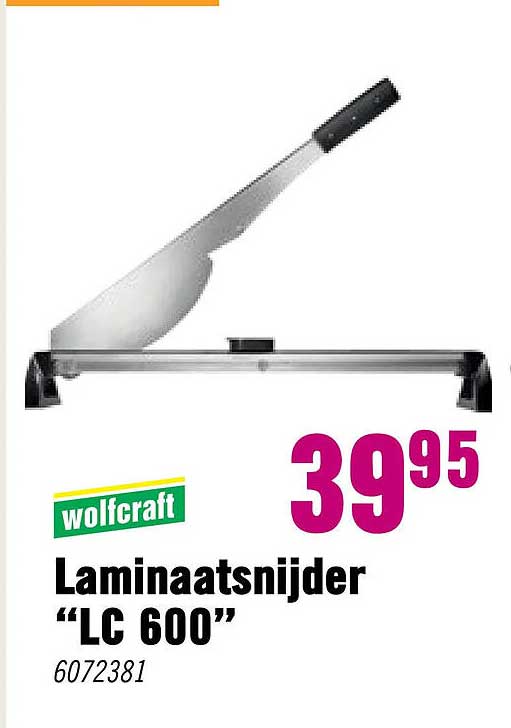 wolfcraft Laminaatsnijder “LC 600”