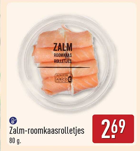 Zalm-roomkaasrolletjes