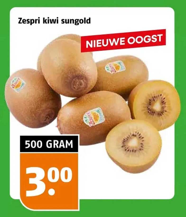 Zespri kiwi sungold NIEUWE OOGST