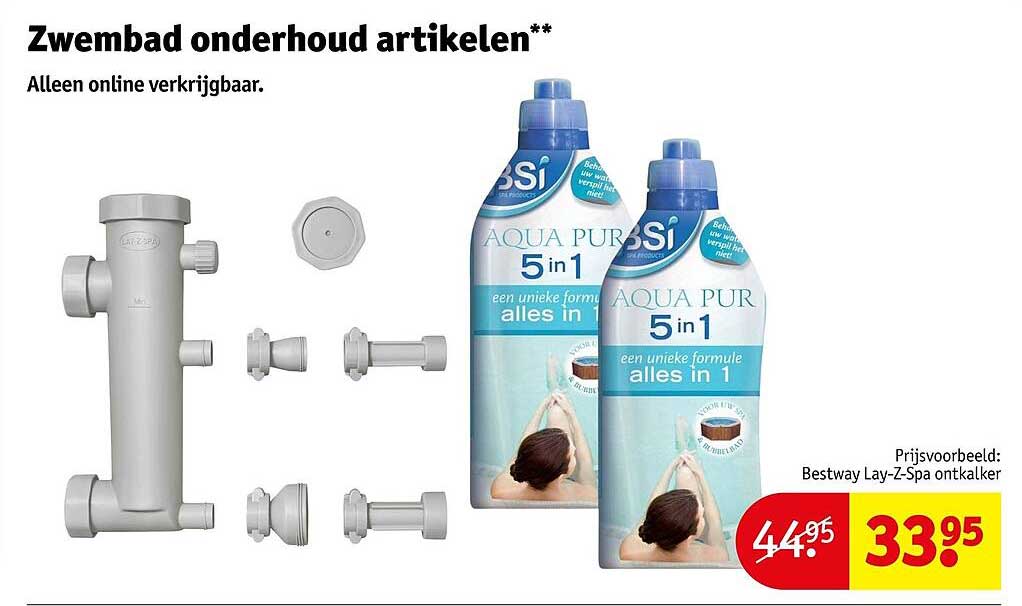 Zwembad onderhoud artikelen**