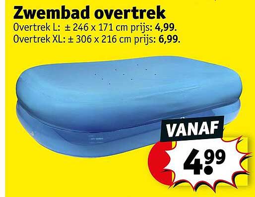 Zwembad overtrek