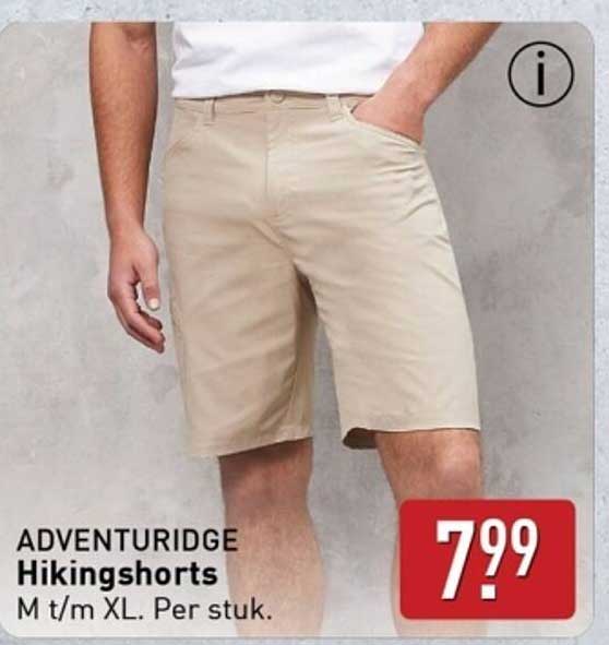 ADVENTURIDGE Hikingshorts M t/m XL. Per stuk.