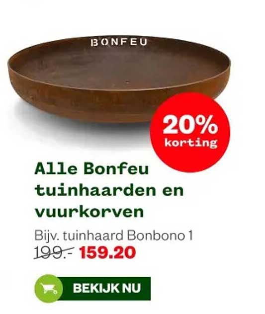 Alle Bonfeu tuinhaarden en vuurkorven