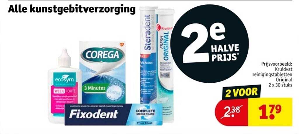 Alle kunstgebitverzorging