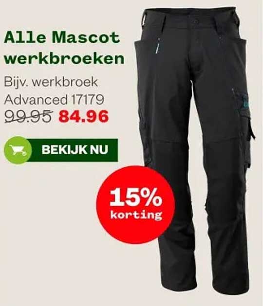 Alle Mascot werkbroeken