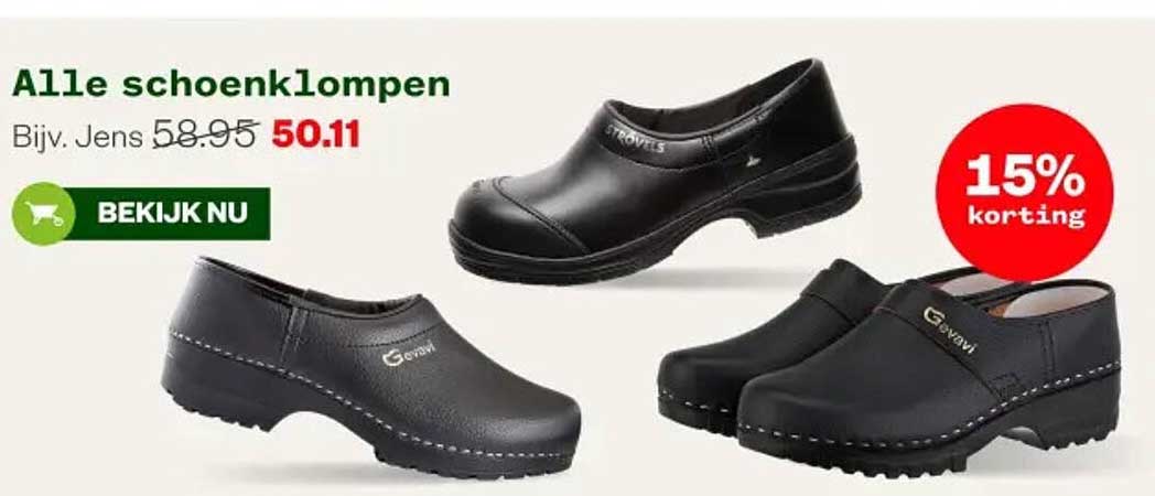 Alle schoenklompen
