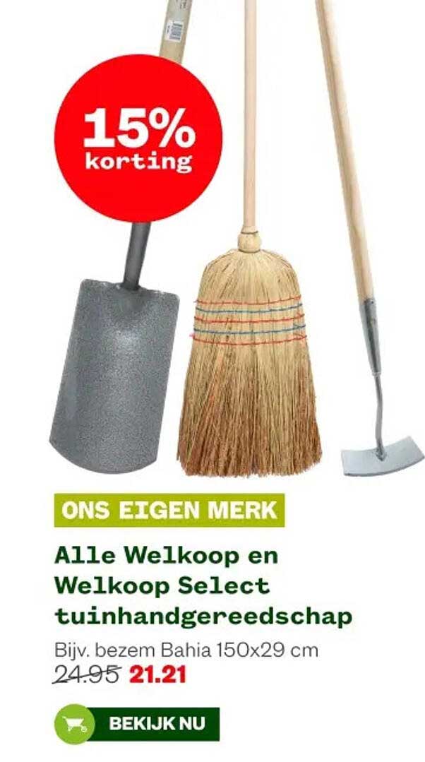 Alle Welkoop en Welkoop Select tuinhandgereedschap