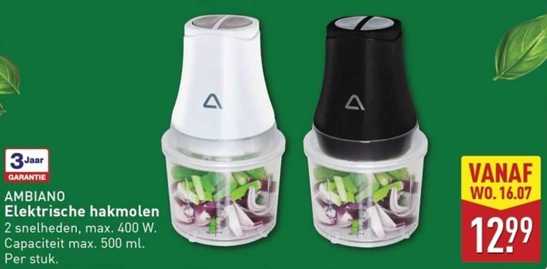 AMBIANO Elektrische hakmolen