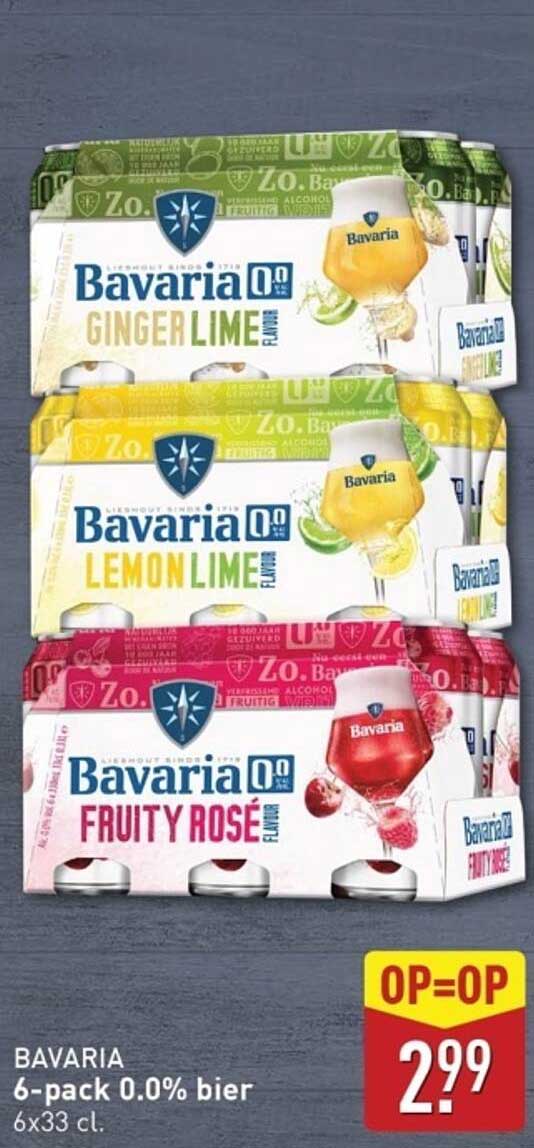 BAVARIA 6-pack 0.0% bier 6x33 cl.