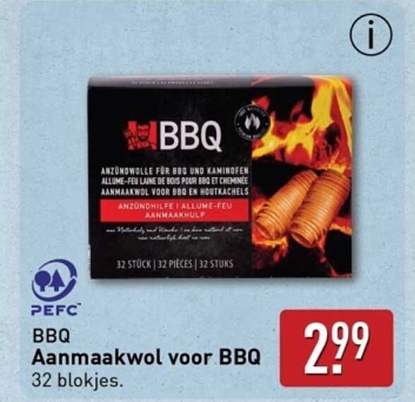 BBQ Aanmaakwol voor BBQ