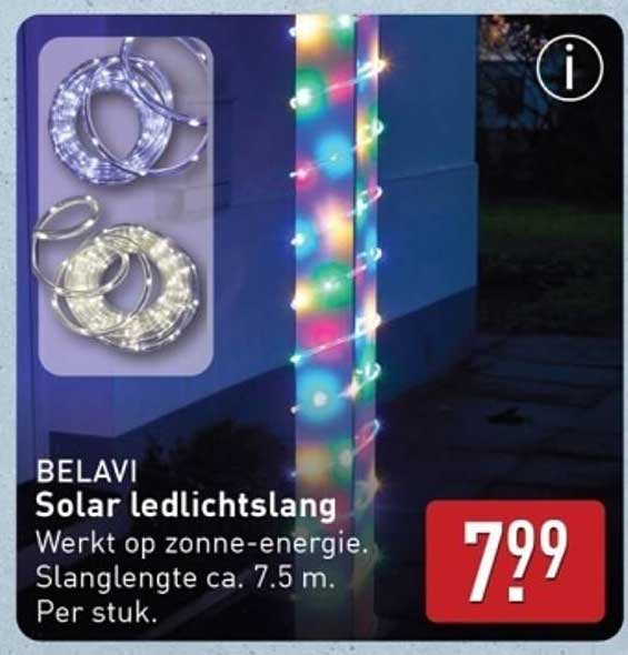 BELAVI Solar ledlichtslang