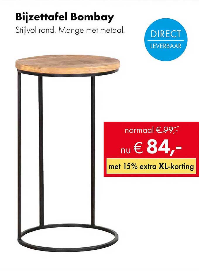 Bijzettafel Bombay