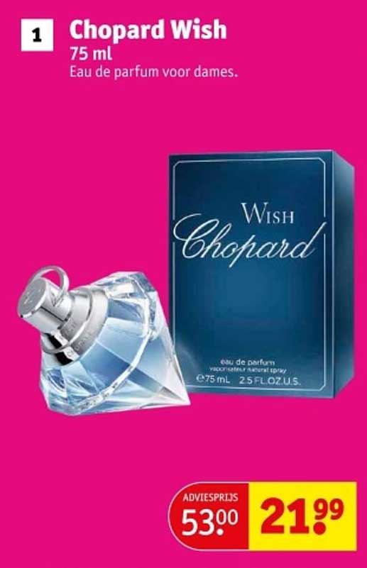 Chopard Wish 75 ml Eau de parfum voor dames