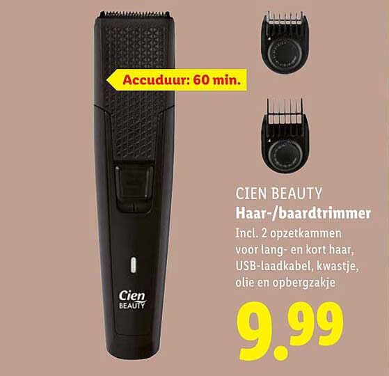 CIEN BEAUTY Haar-/baardtrimmer