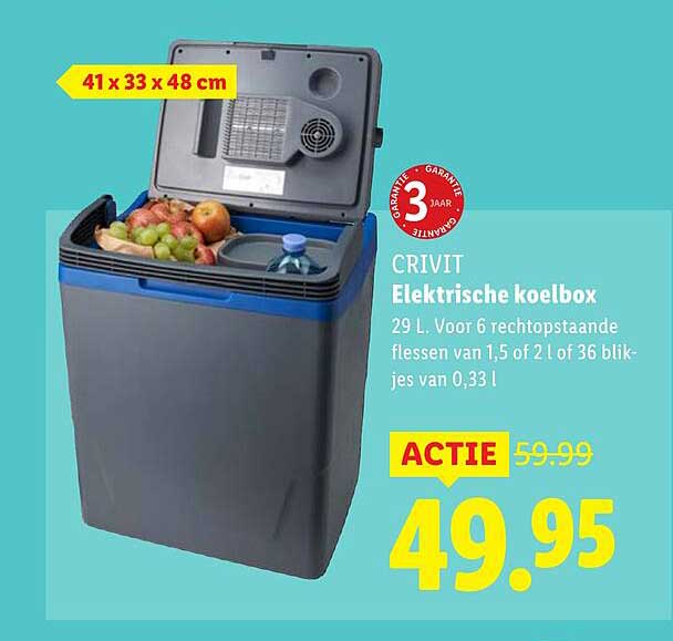 CRIVIT Elektrische koelbox