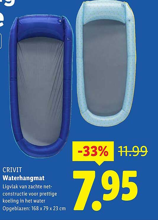 CRIVIT Waterhangmat