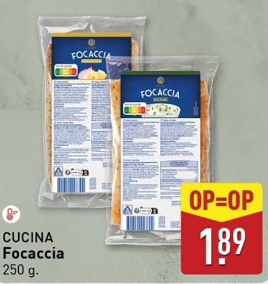 CUCINA Focaccia 250 g