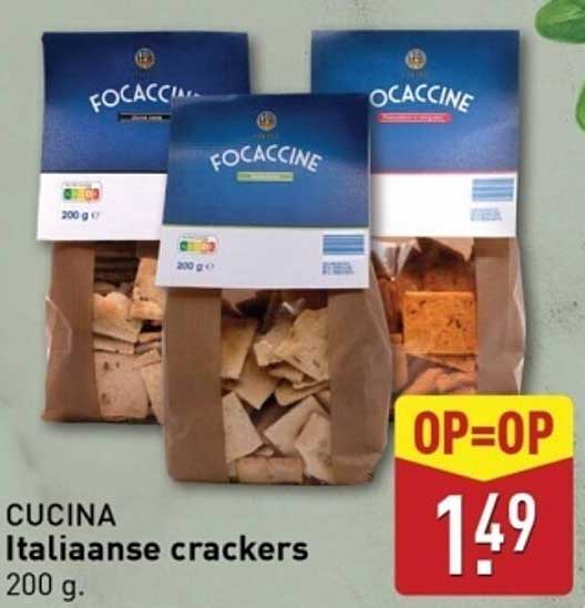 CUCINA Italiaanse crackers