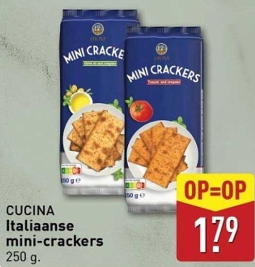 CUCINA Italiaanse mini-crackers