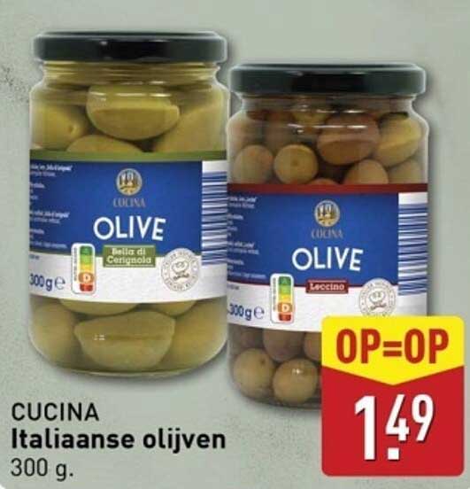 CUCINA Italiaanse olijven 300 g