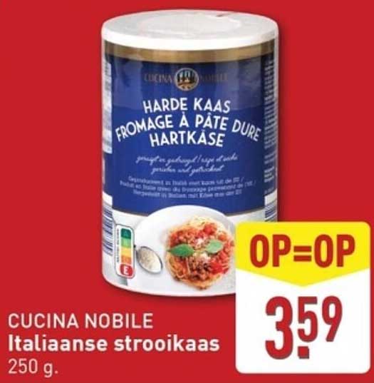 CUCINA NOBILE Italiaanse strooikaas 250 g.