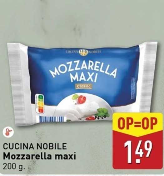 CUCINA NOBILE Mozzarella maxi
