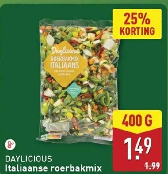 DAYLICIOUS Italiaanse roerbakmix