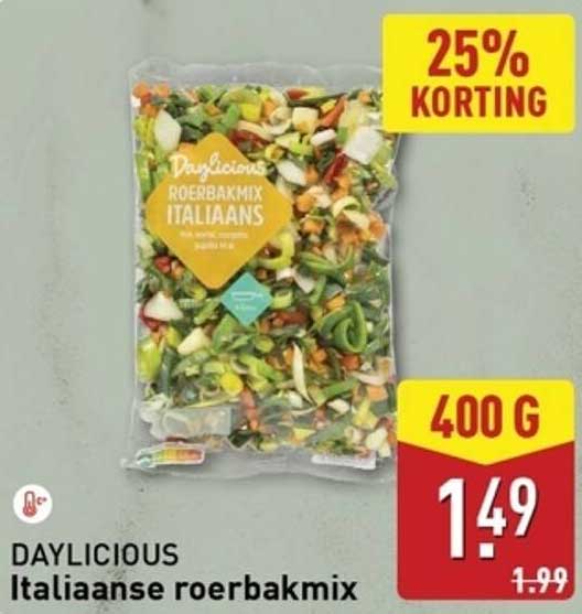 DAYLICIOUS Italiaanse roerbakmix