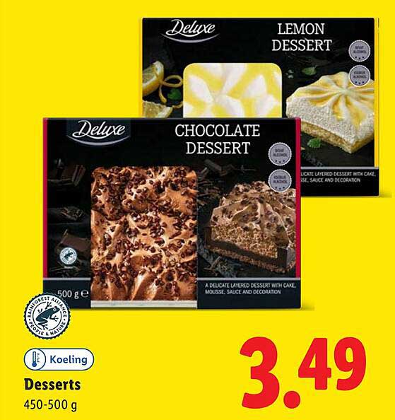 Deluxe Desserts: Chocolate en Lemon Dessert