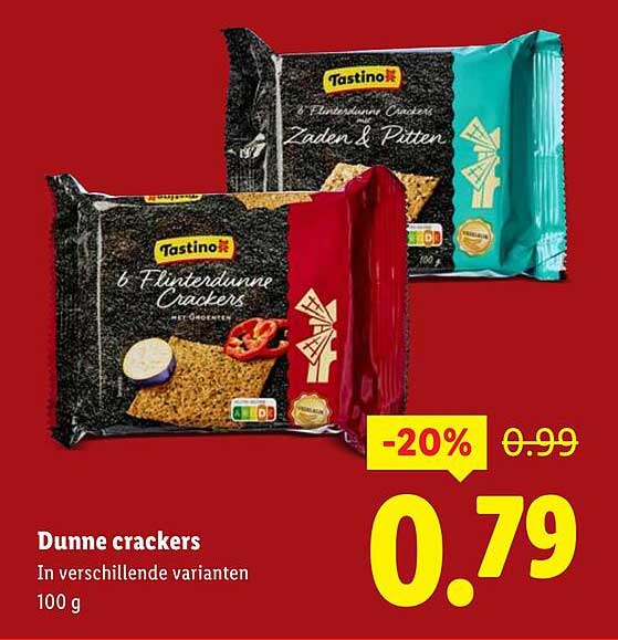Dunne crackers