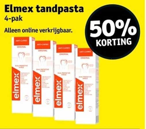 Elmex tandpasta 4-pak