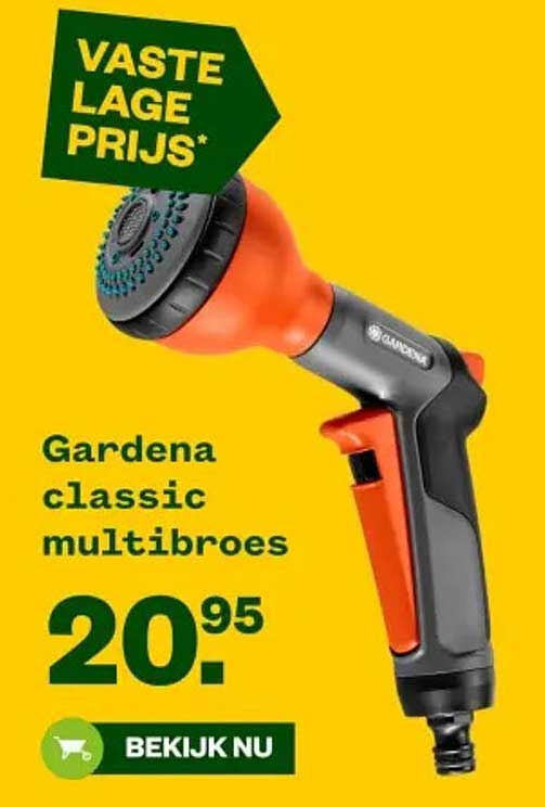 Gardena classic multibroes