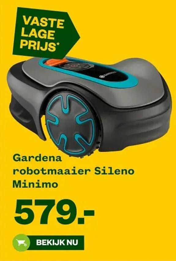 Gardena robotmaaier Sileno Minimo