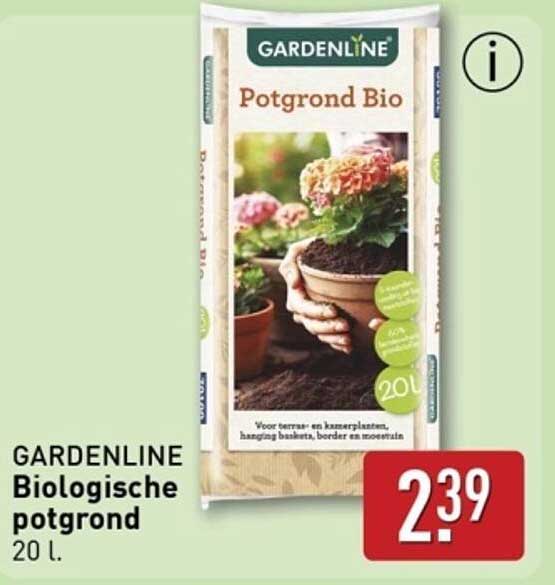 GARDENLINE Biologische potgrond 20 l.