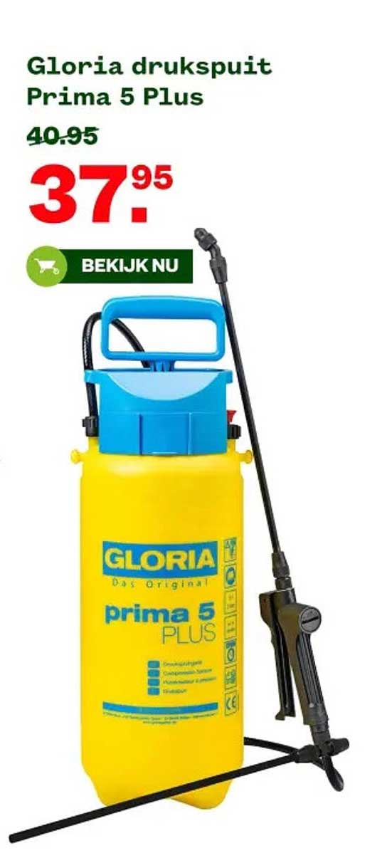 Gloria drukspray Prima 5 Plus