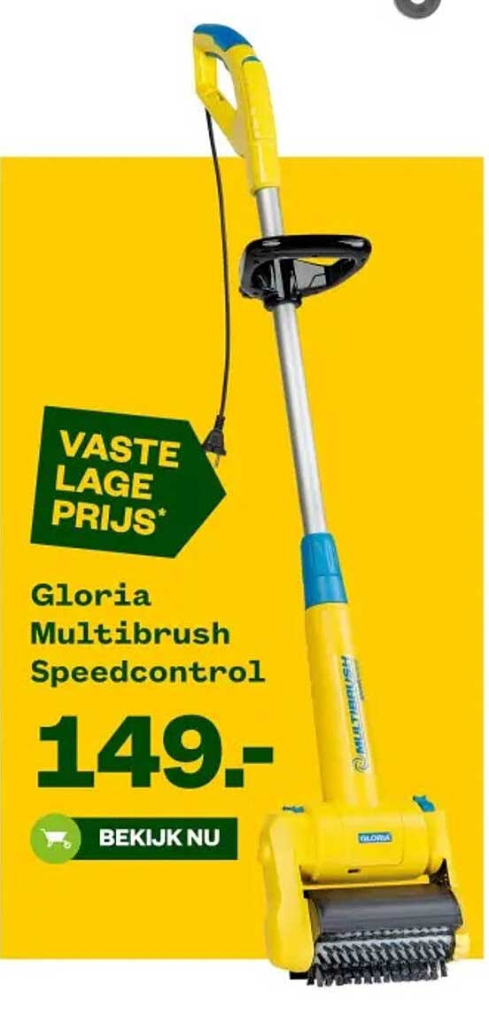 Gloria Multibrush Speedcontrol