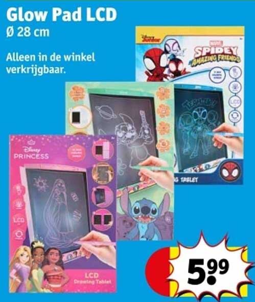 Glow Pad LCD Ø 28 cm