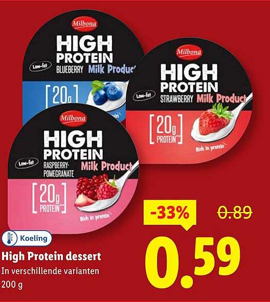 High Protein dessert