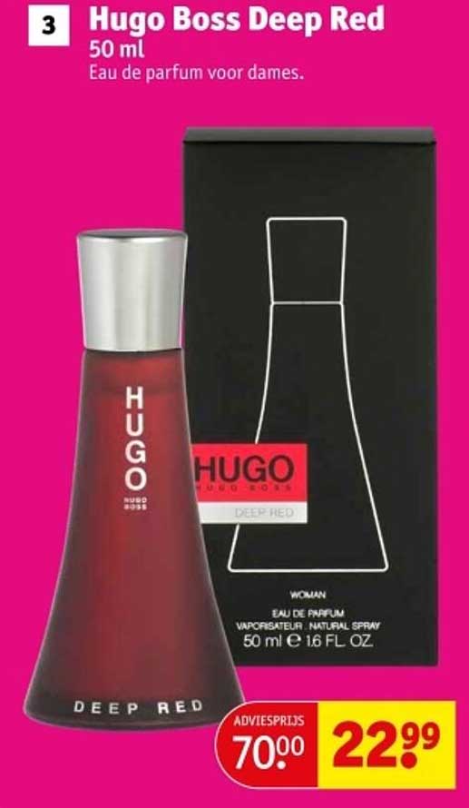 Hugo Boss Deep Red 50 ml Eau de parfum voor dames.