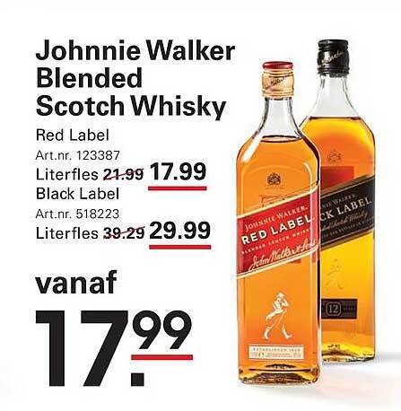 Johnnie Walker Blended Scotch Whisky