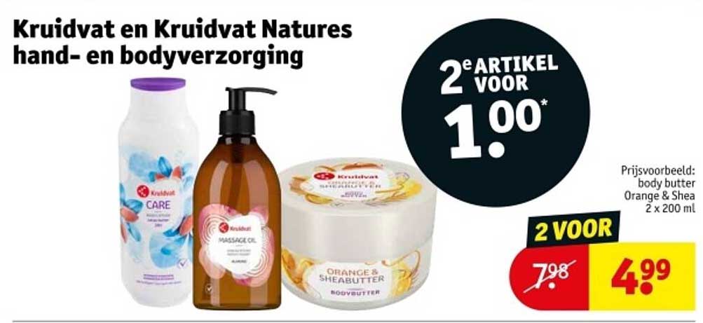 Kruidvat en Kruidvat Natures hand- en bodyverzorging
