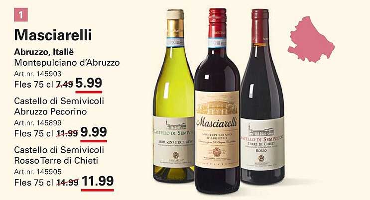 Masciarelli Abruzzo, Italië Montepulciano d'Abruzzo