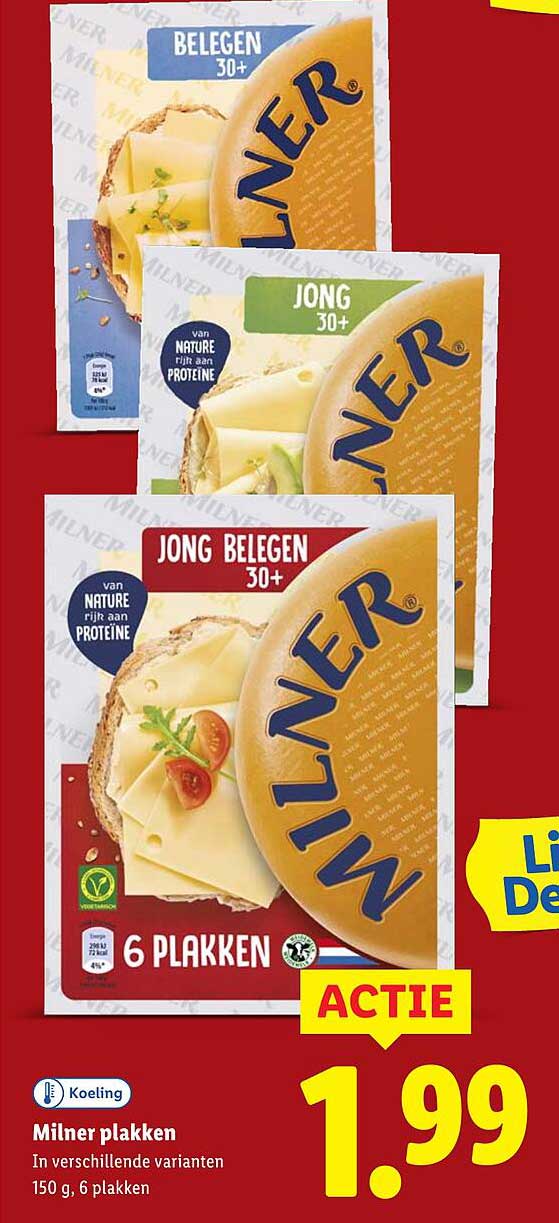 Milner plakken