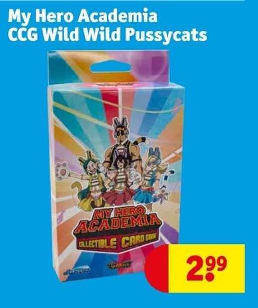 My Hero Academia CCG Wild Wild Pussycats